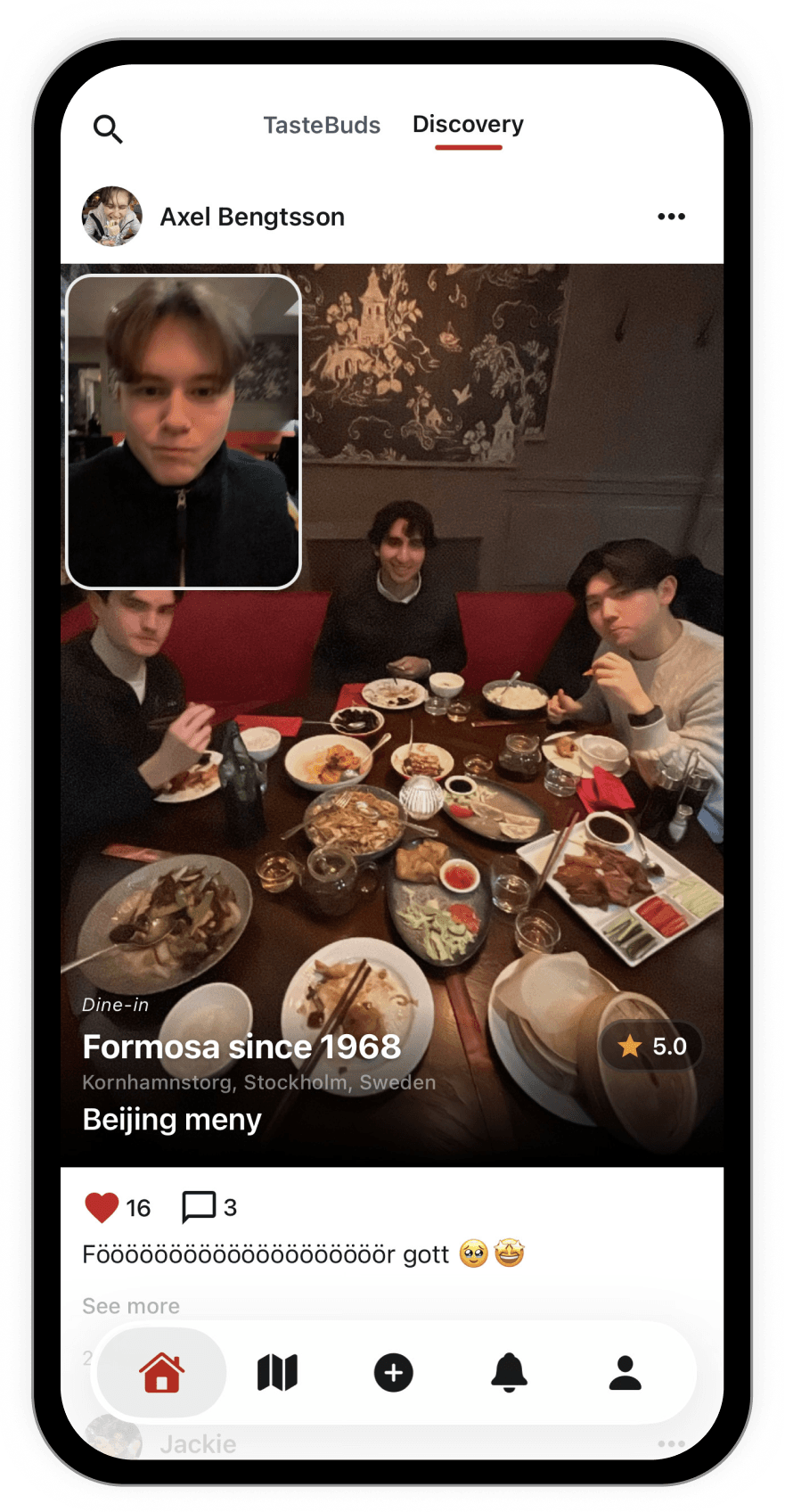 Remi feed β discover restaurants and share meals